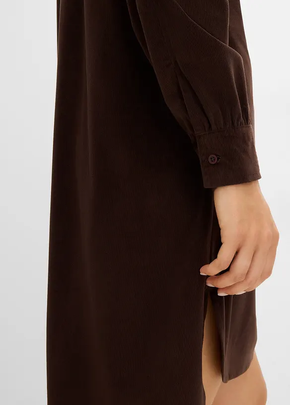 Oversize-Cordkleid, bonprix