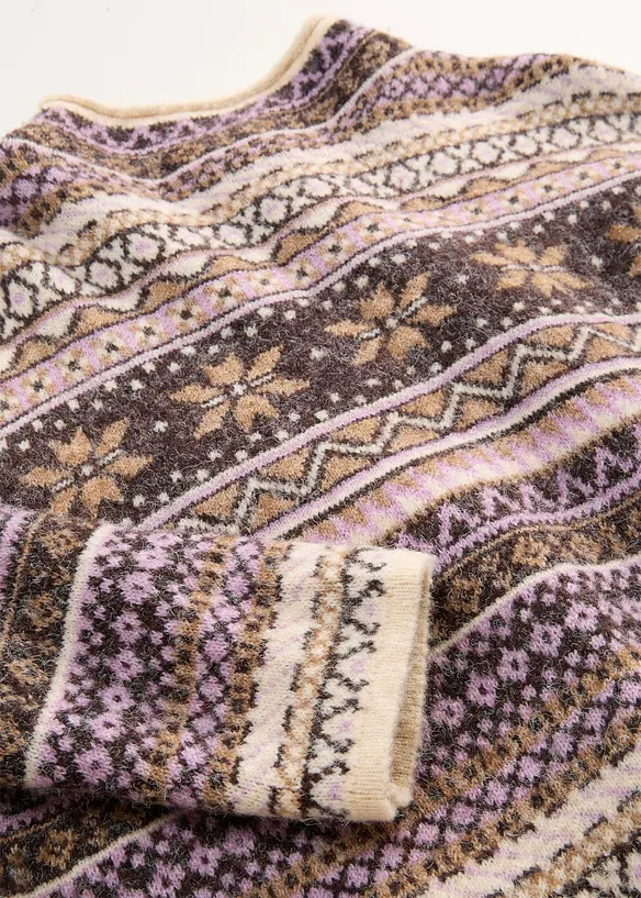 Pull col roul&eacute;, bonprix