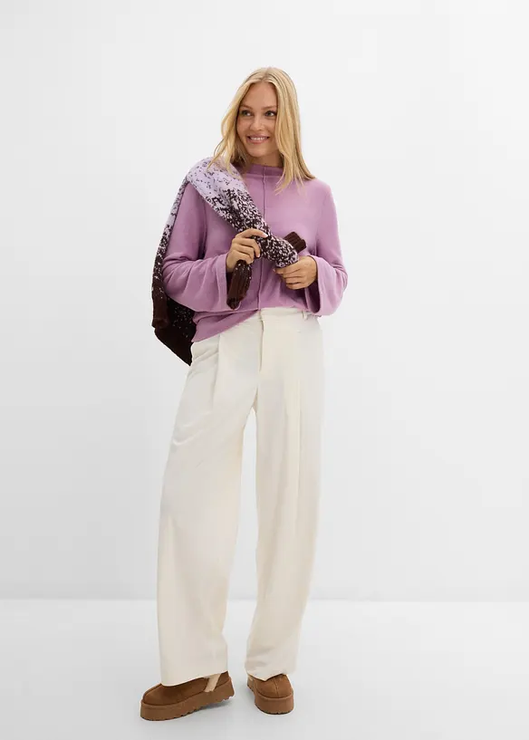 Rollkragenshirt aus Viskose-Mix, bonprix