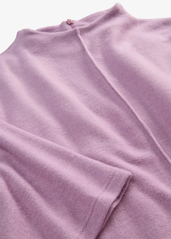 Rollkragenshirt aus Viskose-Mix, bonprix