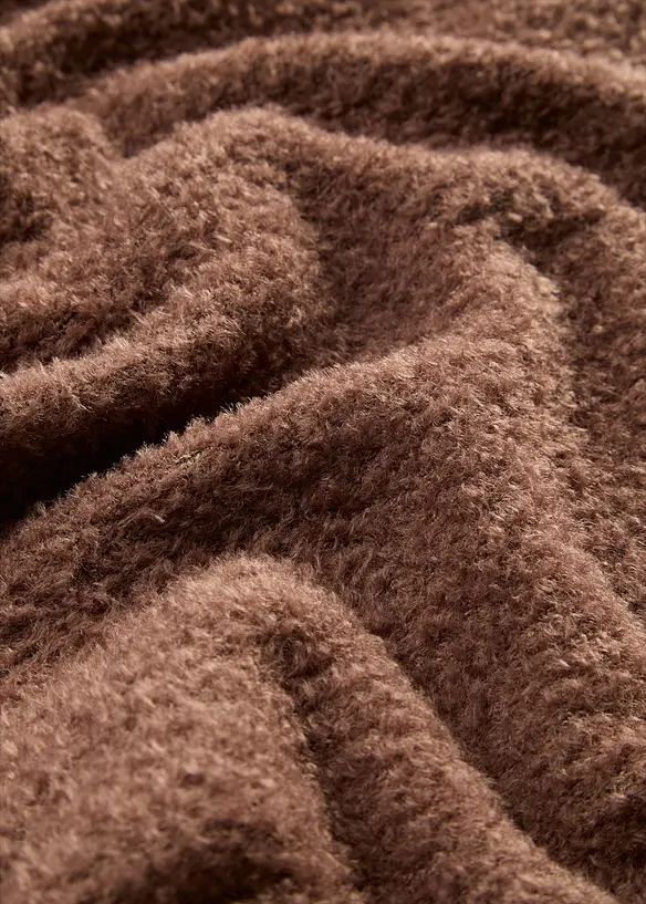 Boucl&eacute;-Strickjacke, bonprix