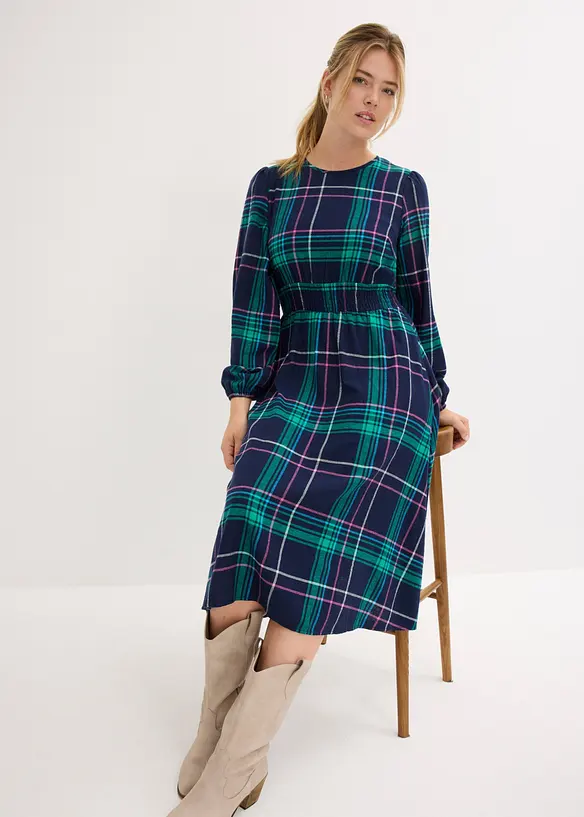 Robe en flanelle 100% coton, bonprix