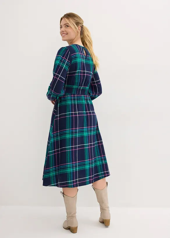 Robe en flanelle 100% coton, bonprix