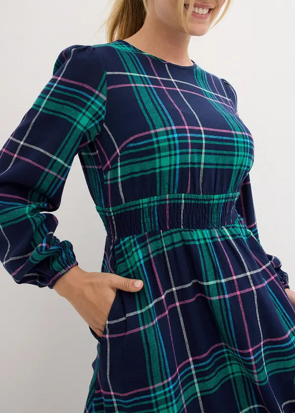 Robe en flanelle 100% coton, bonprix