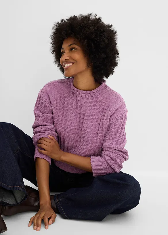 Pull en grosse maille, bonprix