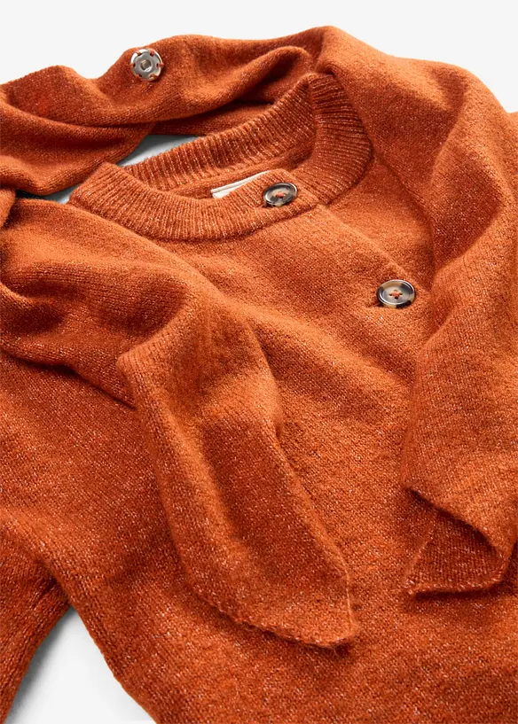 Strickjacke mit Schalkragen, bonprix