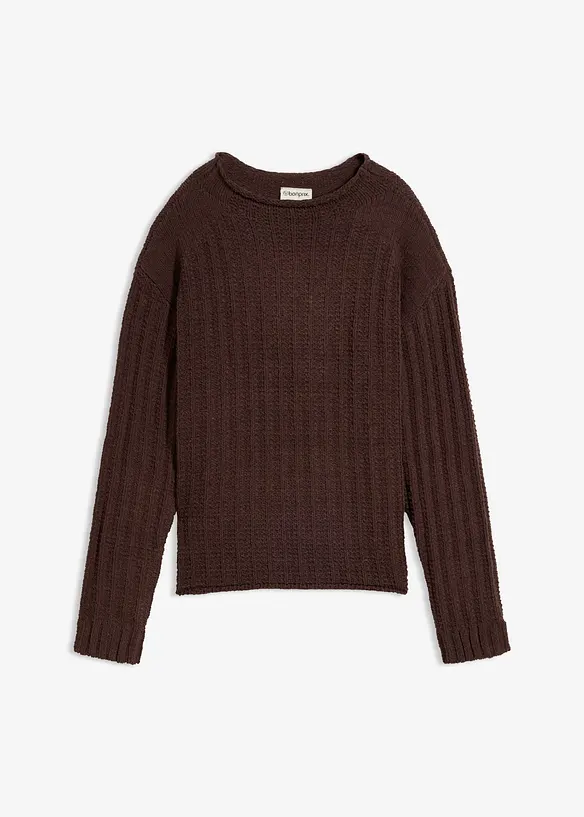 Grobstrick-Pullover, bonprix