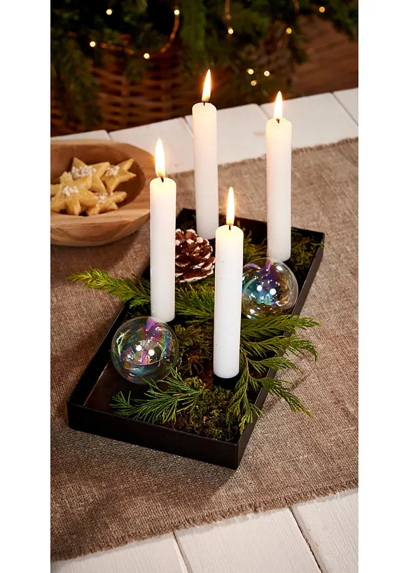 Bougeoir aimant&eacute; Boltze pour 4 bougies, Boltze Home Collections