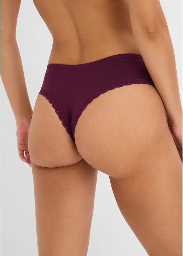 Brazilslip mit Bio-Baumwolle (7er Pack), bonprix