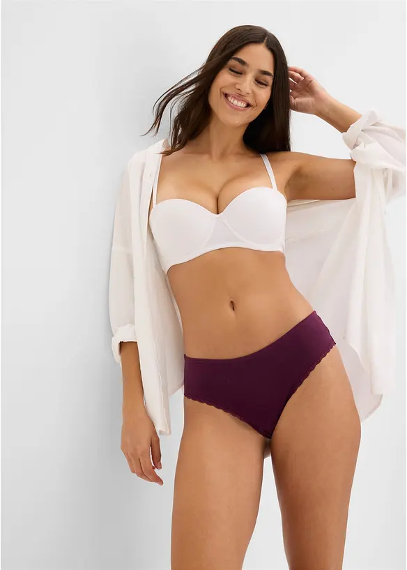Brazilslip mit Bio-Baumwolle (7er Pack), bonprix