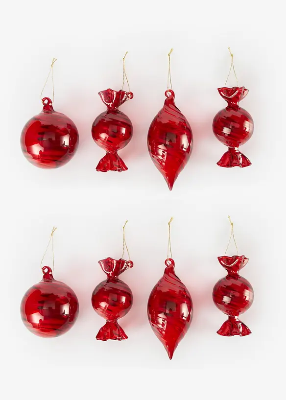 Weihnachtskugeln (8-tlg. Set), bonprix
