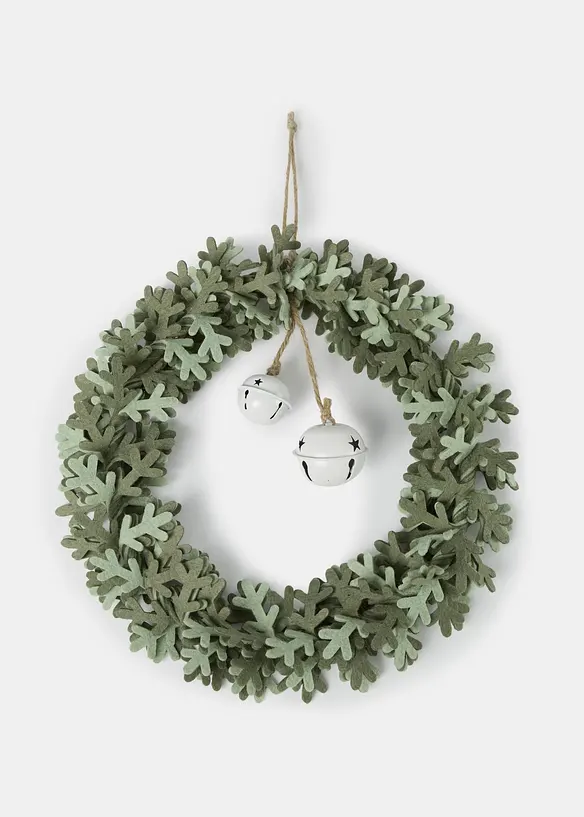 Couronne de porte avec branches de sapin, bonprix