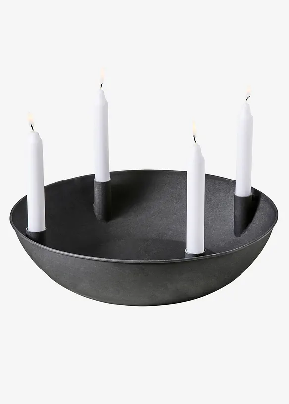 Bougeoir de l&rsquo;Avent avec 4 porte-bougies, bonprix