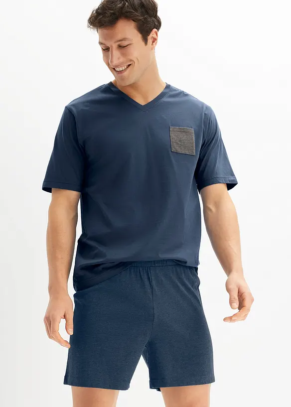 Shorty mit Baumwolle (4-tlg.Set), bonprix