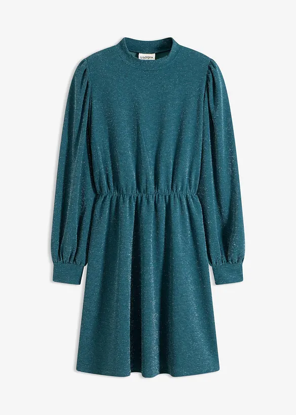 Glitzerkleid aus fester Interlock-Qualit&auml;t, bonprix