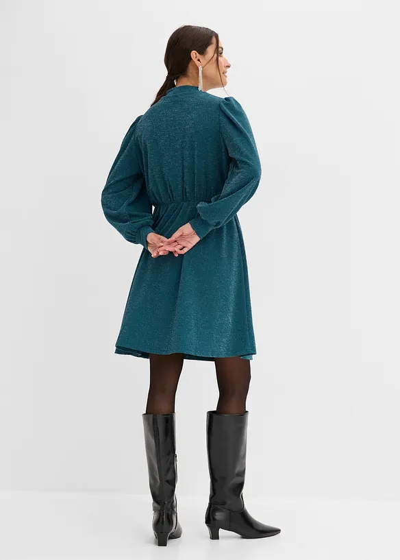 Glitzerkleid aus fester Interlock-Qualit&auml;t, bonprix