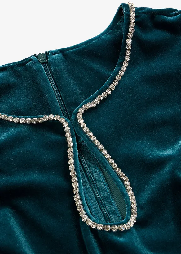 Kleid mit Strassverzierung, bonprix