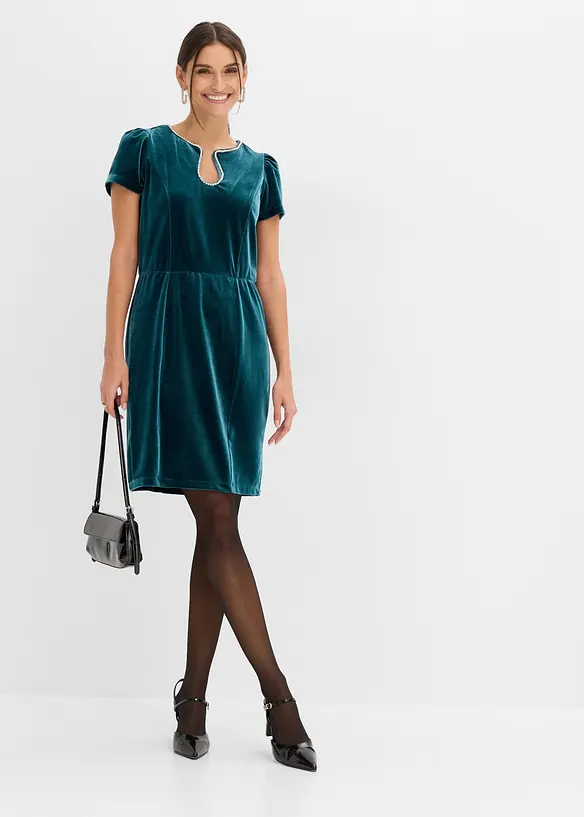 Kleid mit Strassverzierung, bonprix