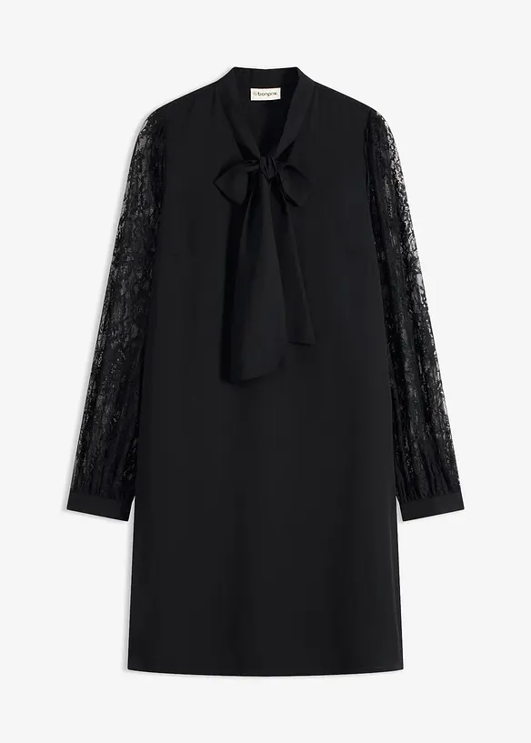 Blusenkleid mit Spitzen&auml;rmel, bonprix