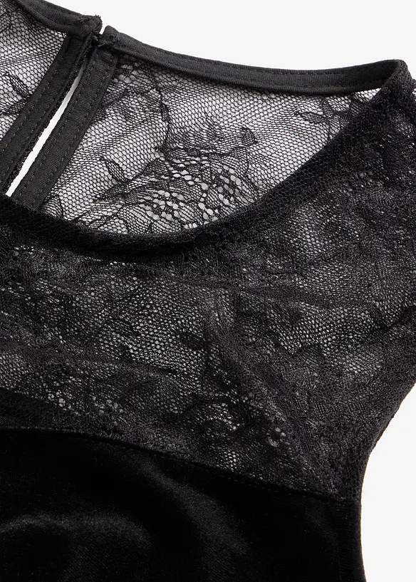 Blusenkleid mit Spitzen&auml;rmel, bonprix