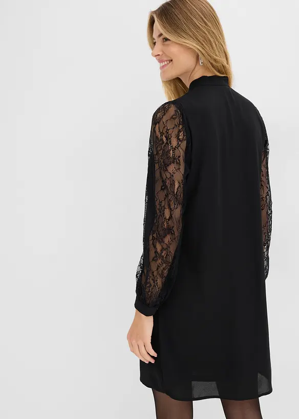 Blusenkleid mit Spitzen&auml;rmel, bonprix