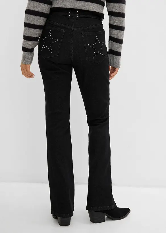 Bootcut-Jeans High Waist, bonprix
