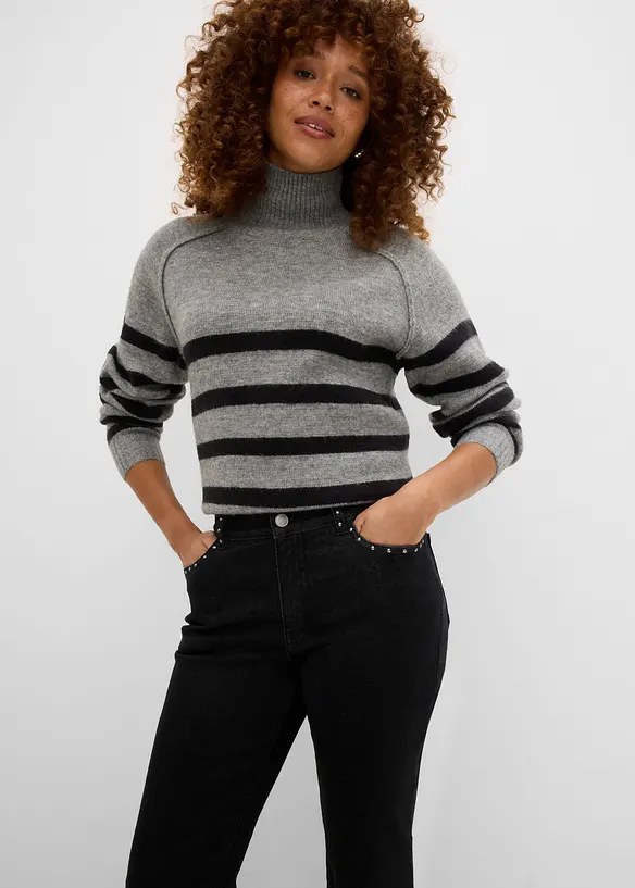 Bootcut-Jeans High Waist, bonprix