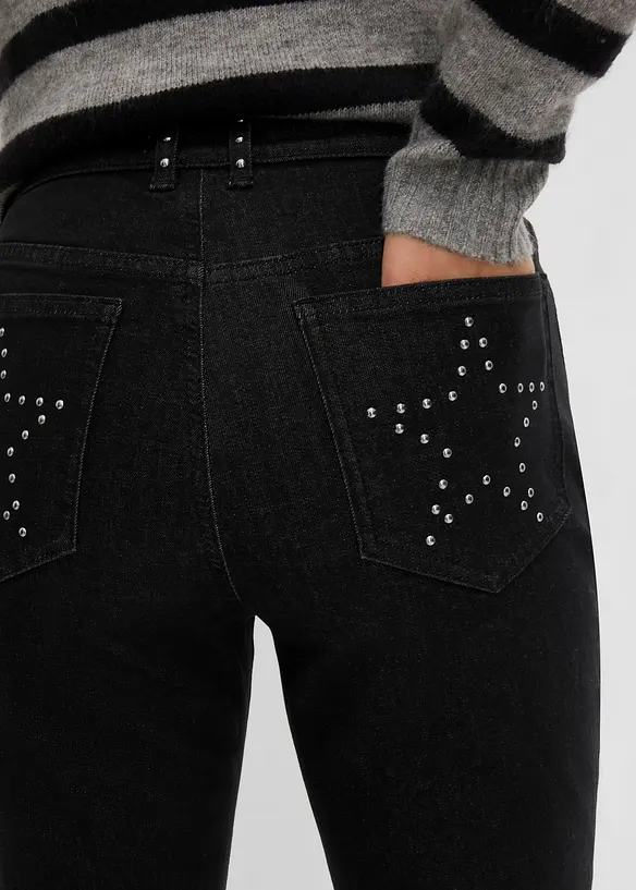 Bootcut-Jeans High Waist, bonprix