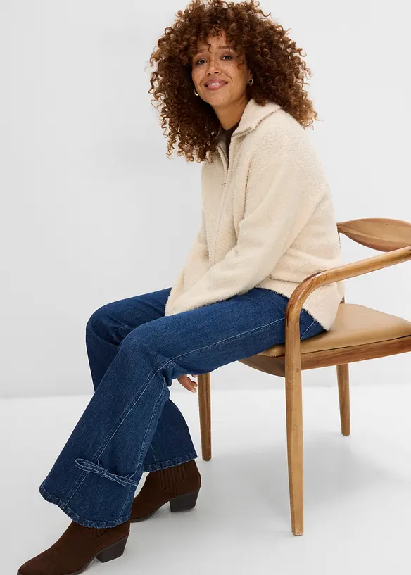Bootcut-Jeans Mid Waist, bonprix