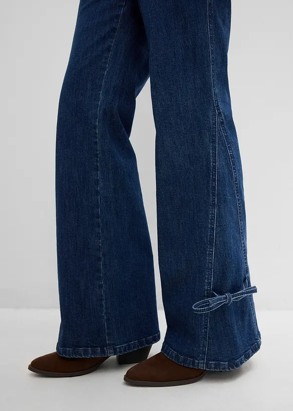 Bootcut-Jeans Mid Waist, bonprix