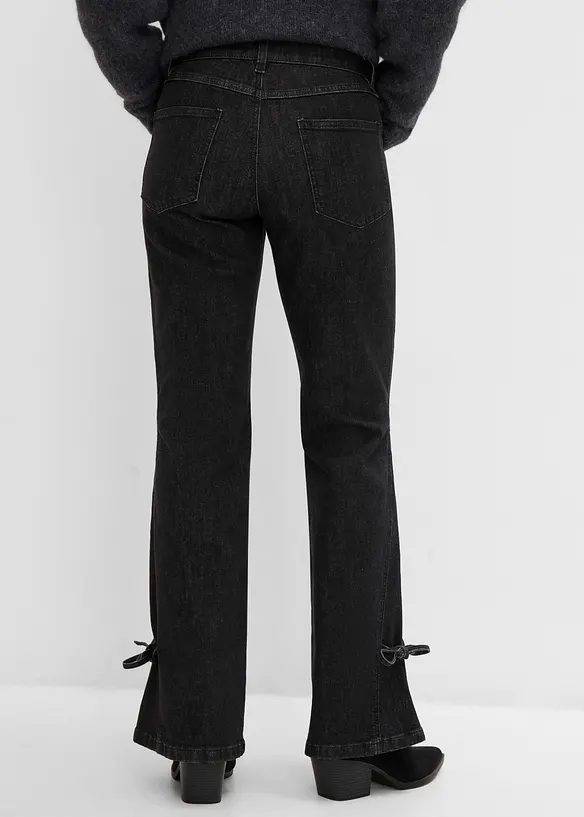 Bootcut-Jeans Mid Waist, bonprix
