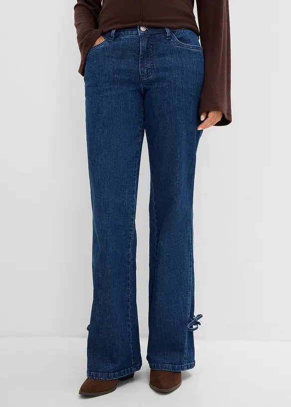 Bootcut-Jeans Mid Waist, bonprix