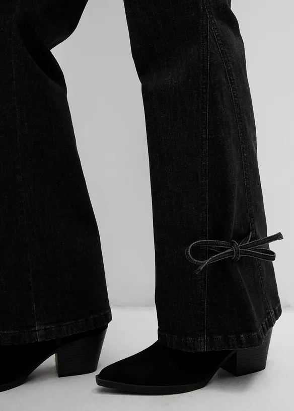 Bootcut-Jeans Mid Waist, bonprix