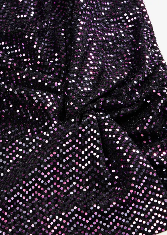 Knielanges Paillettenkleid, bonprix