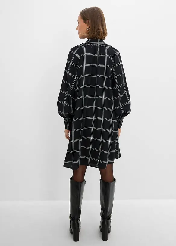 Blusenkleid mit Schluppenkragen, bonprix