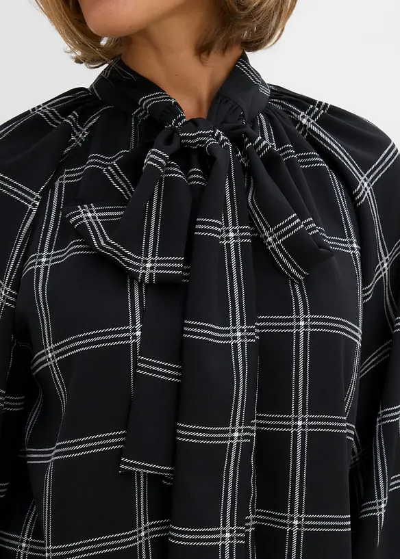 Blusenkleid mit Schluppenkragen, bonprix