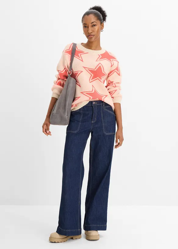 Boxy-Pullover, bonprix