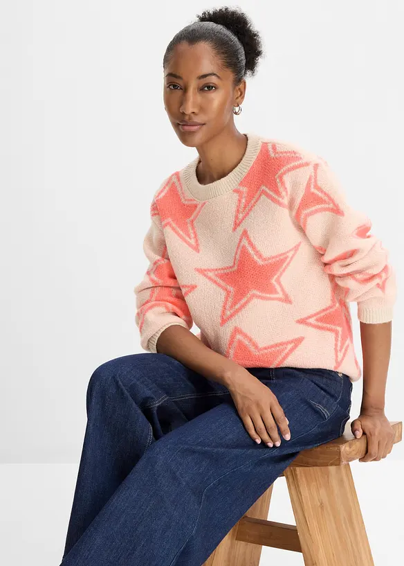 Boxy-Pullover, bonprix