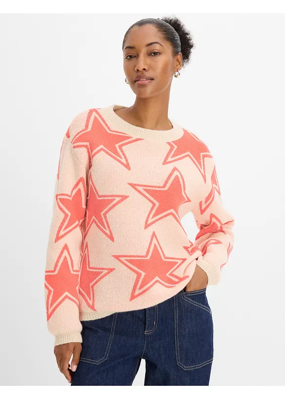 Boxy-Pullover, bonprix