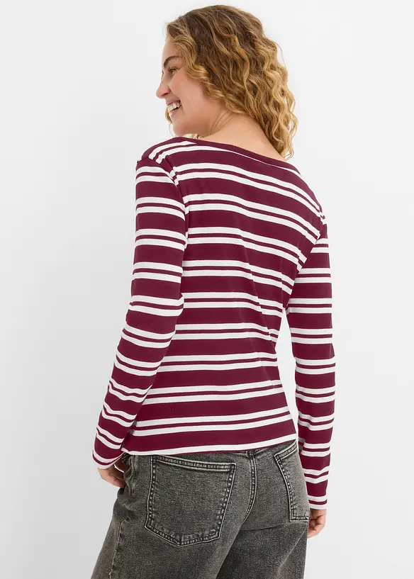 T-shirts en coton c&ocirc;tel&eacute;, bonprix
