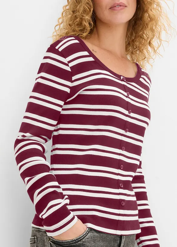 T-shirts en coton c&ocirc;tel&eacute;, bonprix