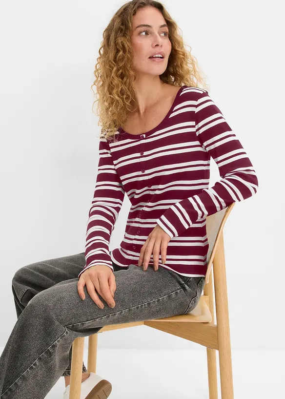 T-shirts en coton c&ocirc;tel&eacute;, bonprix