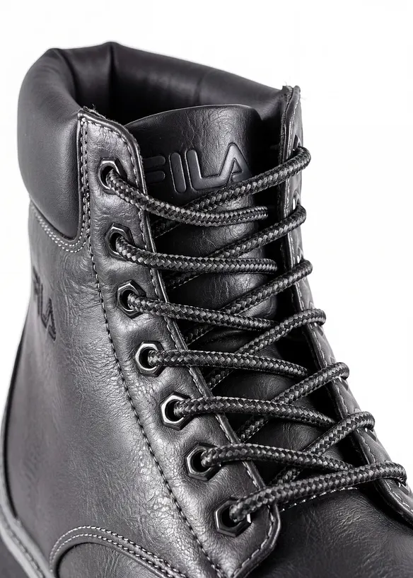 Boots lac&eacute;es Fila &agrave; semelle crant&eacute;e, FILA