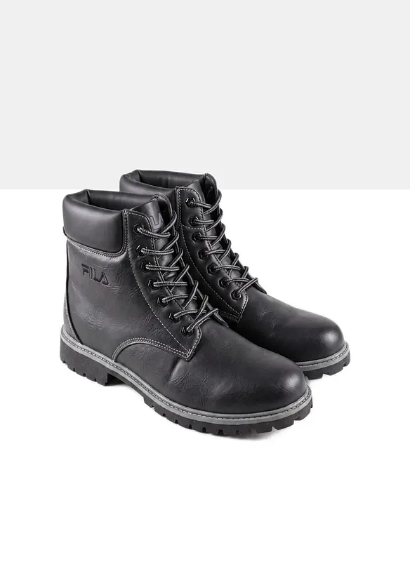 Boots lac&eacute;es Fila &agrave; semelle crant&eacute;e, FILA