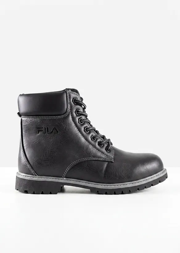 Boots lac&eacute;es Fila &agrave; semelle crant&eacute;e, FILA