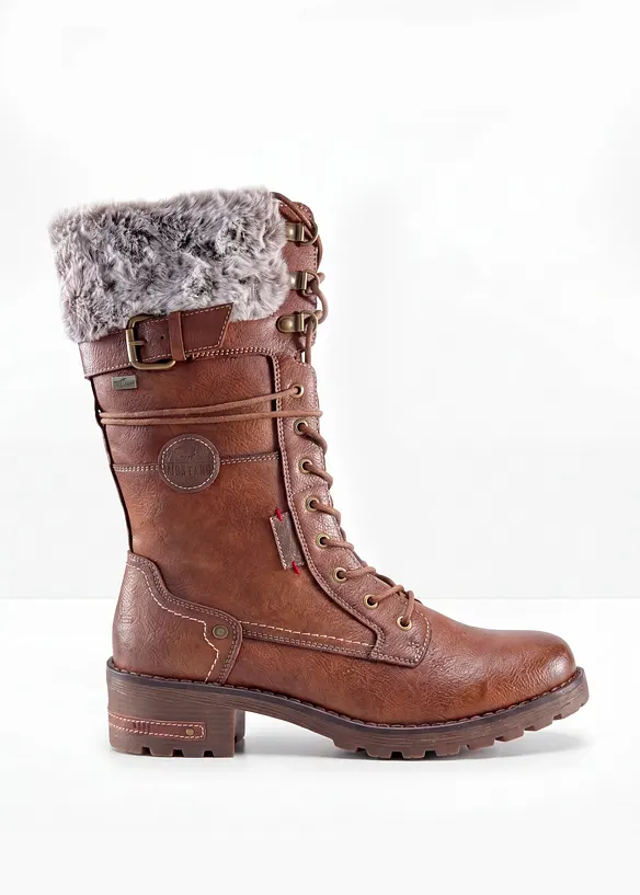 Boots Mustang &agrave; lacets, Mustang