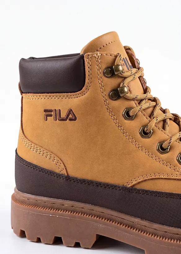 Boots lac&eacute;es Fila &agrave; semelle crant&eacute;e, FILA