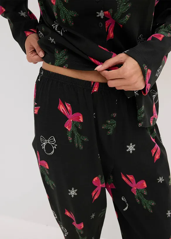 Pyjama 100% coton avec pochette cadeau, bonprix