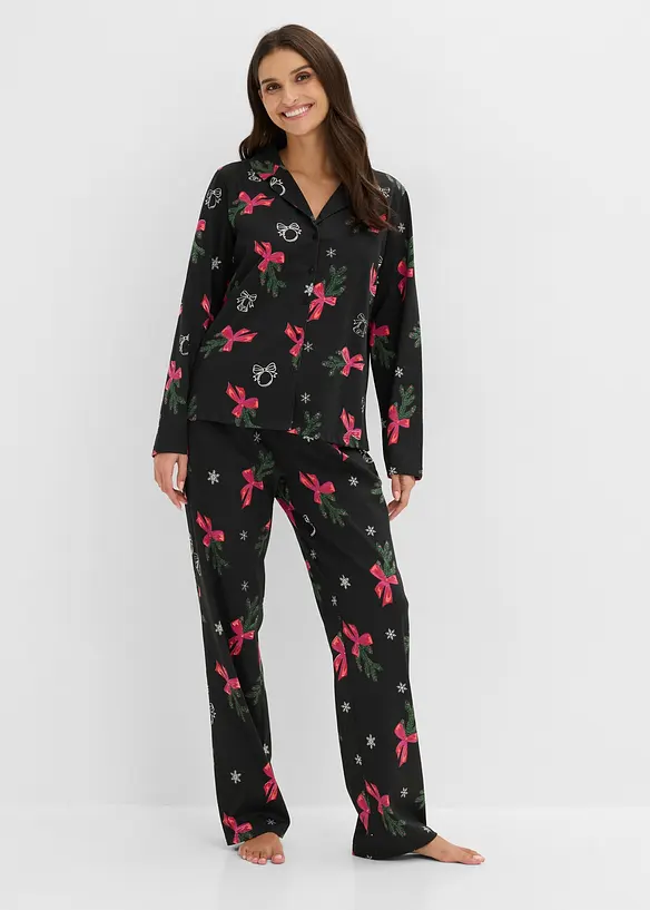 Pyjama 100% coton avec pochette cadeau, bonprix