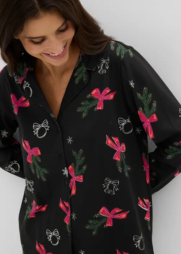 Pyjama 100% coton avec pochette cadeau, bonprix